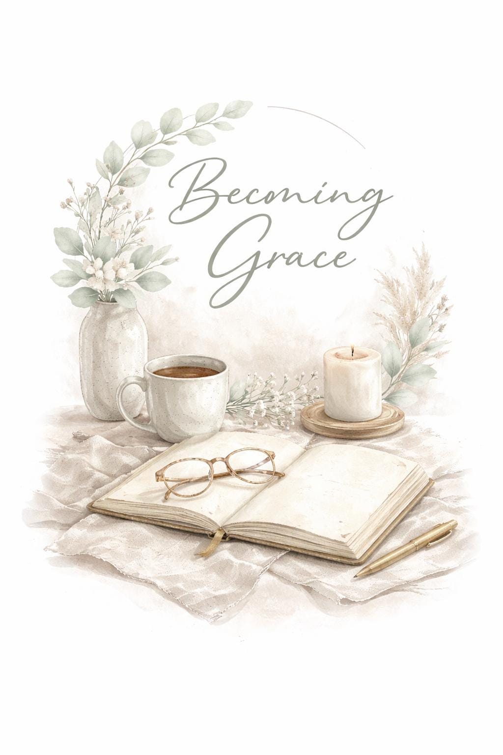 Becoming Grace Printable Wall Art Series