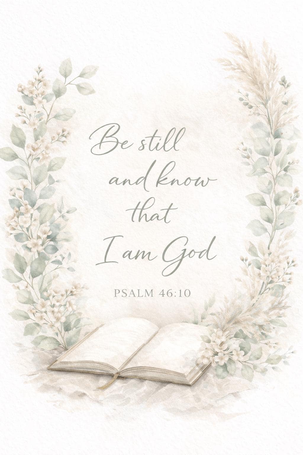 Be Still and Know
