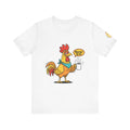 Mornin' Y'all Rooster Coffee Tee | Chicken Cartoon T-Shirt