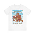 Bigfoot Feeding Chickens T-Shirt | I Am In My Chicken Era, Just One More Chicken