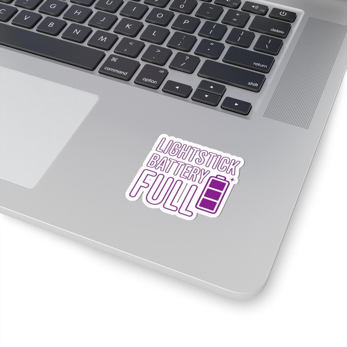 Lightstick Battery Full Sticker | K-Pop Stan Slang, Selca Energy
